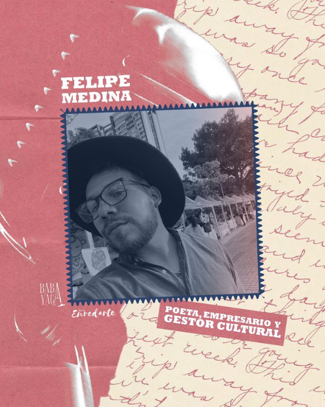 Felipe Medina. Velada poética Enredarte vol. 2: un espacio para sentir la poesía – Revista Enredarte