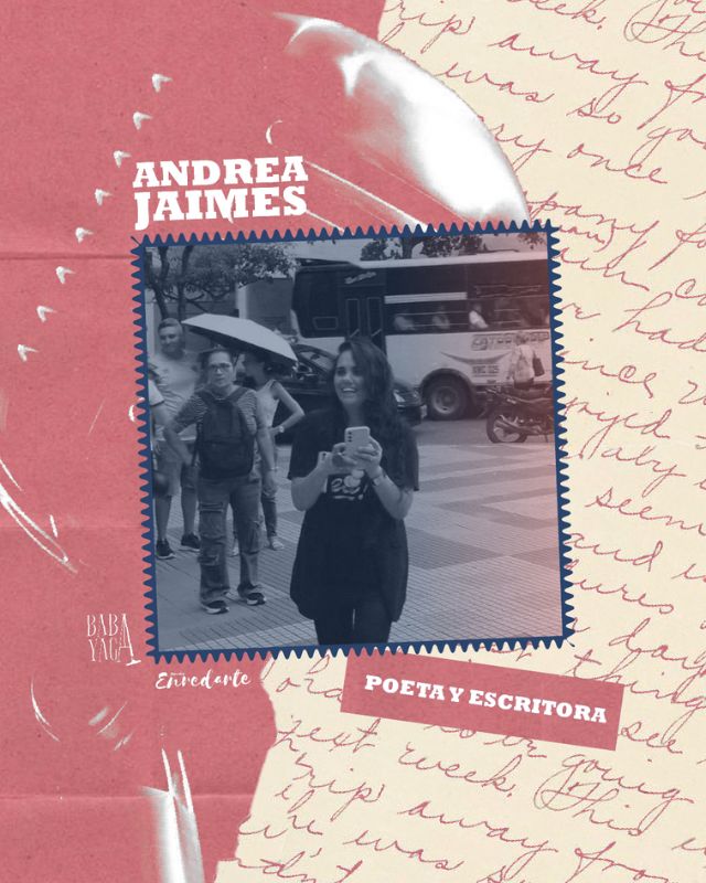 Andrea Jaimes. Velada poética Enredarte vol. 2: un espacio para sentir la poesía – Revista Enredarte