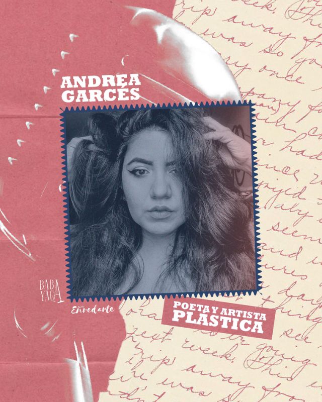 Andrea Garcés. Velada poética Enredarte vol. 2: un espacio para sentir la poesía – Revista Enredarte